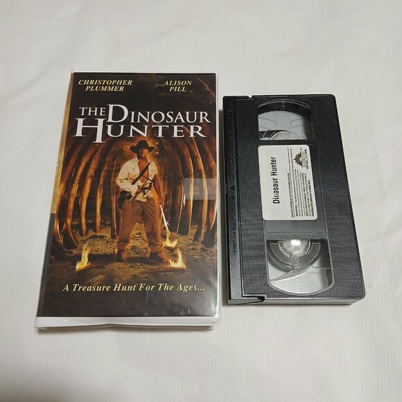 The Dinosaur Hunter VHS Tape Christopher Plummer Allison Pill - Bundle & Save - Picture 1 of 3